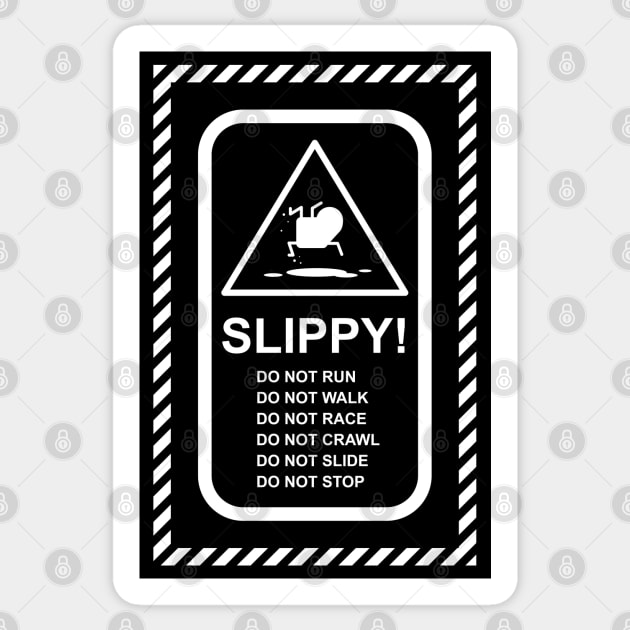 Slippy Sign (White) - Amazing World of Gumball Sticker by Roufxis